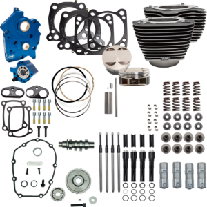 Power Pack - 4.375" Stroke - Oil Cooled - Black w/Highlights - M8