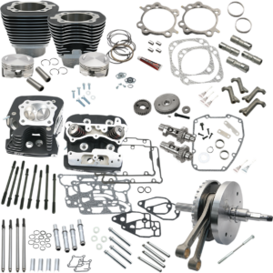 124" Hot Set Up® - Big Bore/Stroker - Wrinkle Black - 96B/103B/110B Twin Cam