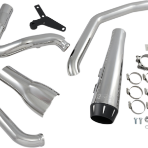 2-into-1 Road Rage Exhaust System - Chrome