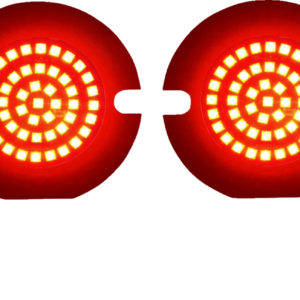 Turn Signal Insert - LED - Red - Flat