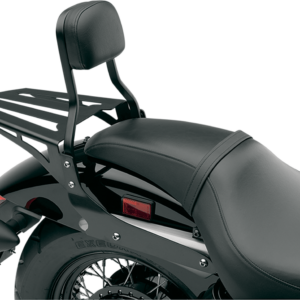 Sissy Bar Luggage Rack - Black - Laser-cut