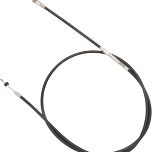 Black Vinyl Clutch Cable - +6" - Indian