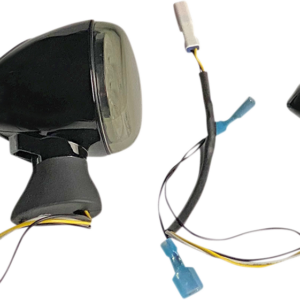 Front LED Turn Signal - Black - Scout