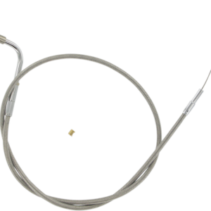 Stainless Steel Idle Cable - +3" - '01-'15 Softail