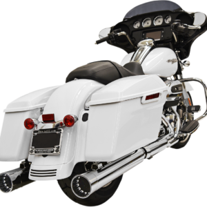 DNT Straight Can Mufflers for FL - Chrome