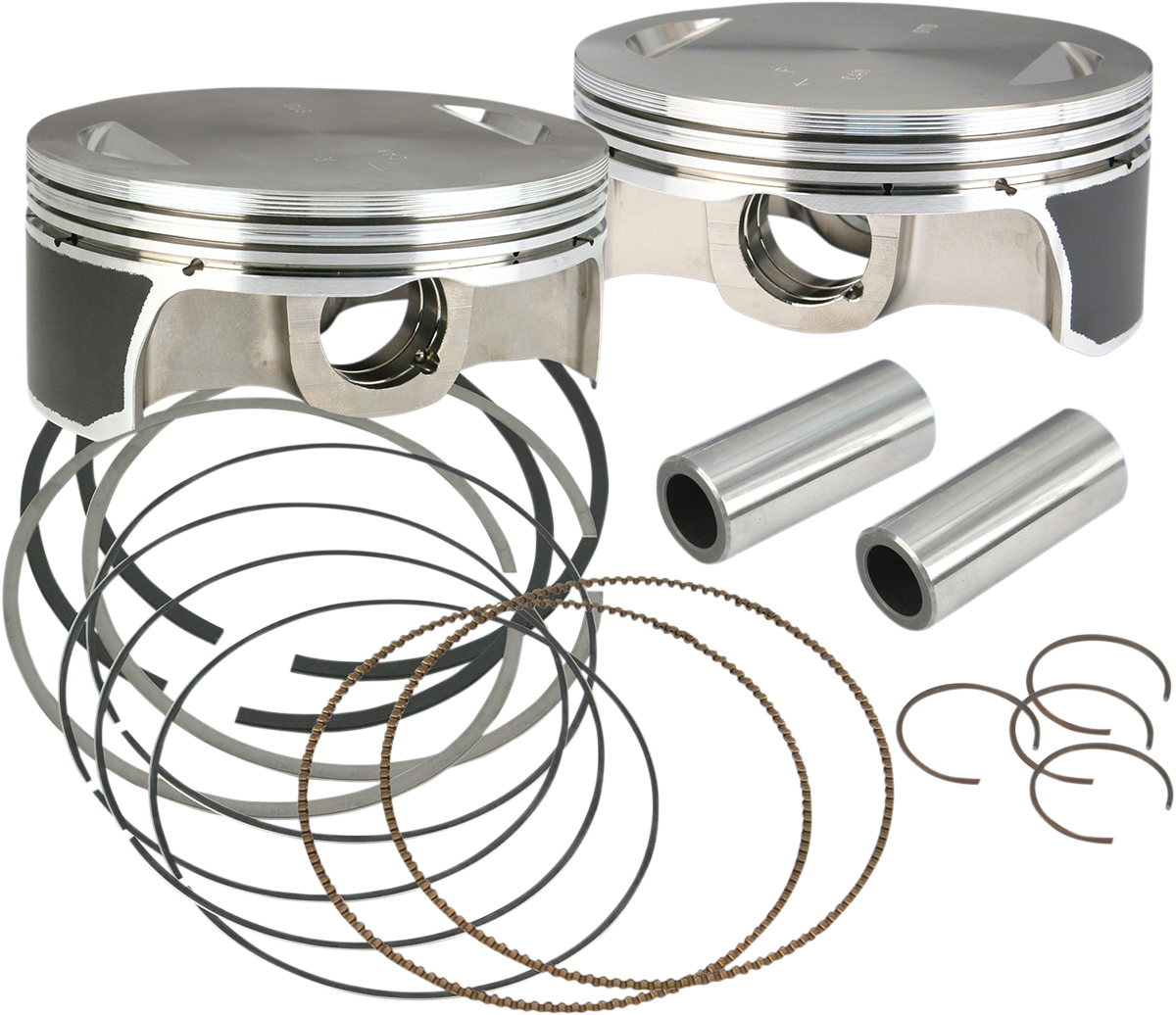 Piston Kit - For Hot Set Up Kits® - 4.125" Standard - 111"/117"/124" Engine