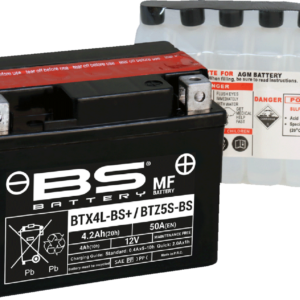 Battery - BTZ5S-BS / BTX4L-BS (YTZ / YTX)