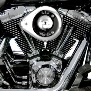 Teardrop Air Cleaner Kit - Chrome