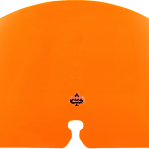 Ice Flare® Windshield - 6.5" - Orange Ice - '96-'13 FLHT/FLHX