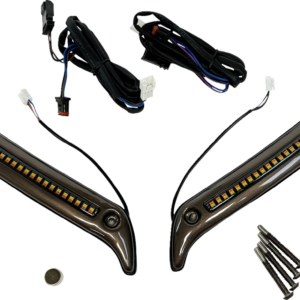 LED Windshield Trim - Dark Bronze