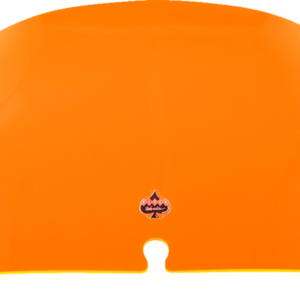 Ice Flare® Windshield - 6.5" - Orange Ice - '14-'25 FLHT/FLHX