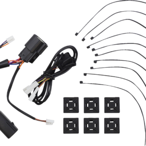 LED Saddlebag Light - Red - Black