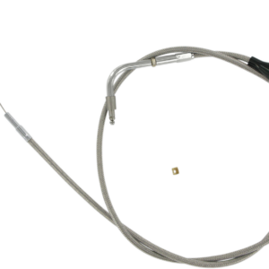 Stainless Steel Idle Cable - Cruise - +6" - '02-'07 FLH