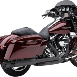 Race-Pro Slip-On Mufflers - 4-1/2" - Raven Black - FL
