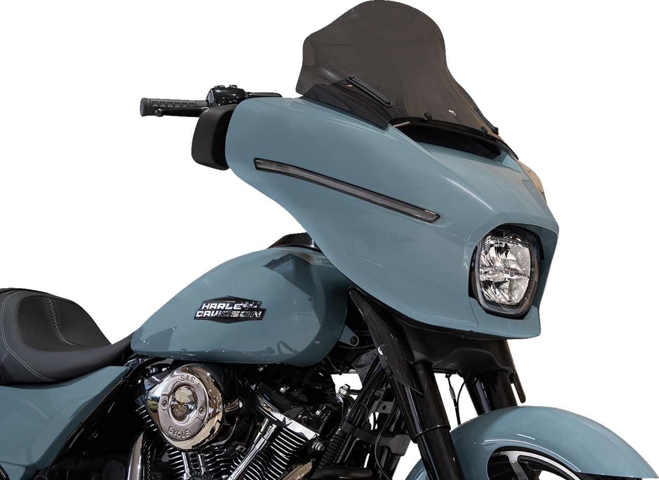 Flare® Windshield - 12" - Dark Smoke - FLHX