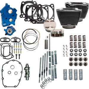 Power Pack - 4.500" Stroke - Water Cooled - Black Granite w/Highlights - M8