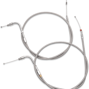 Stainless Steel Idle Cable - +6" - '96-'01 Touring