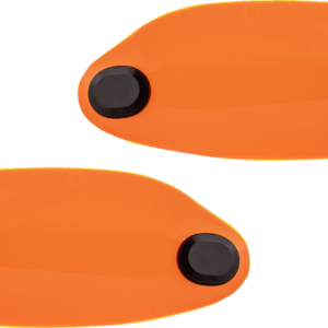 Flare® Handguards for Indian - Orange Ice