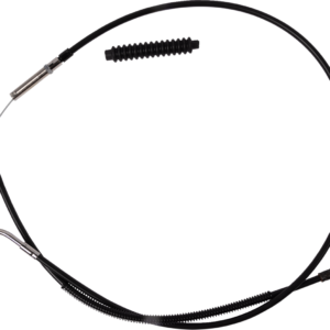 High-Efficiency Black Vinyl Clutch Cable - +6" Size
