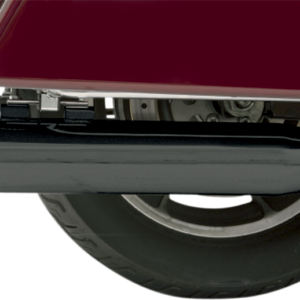4" Quick Change Series Slip-On Mufflers - Black - FL '95-'16
