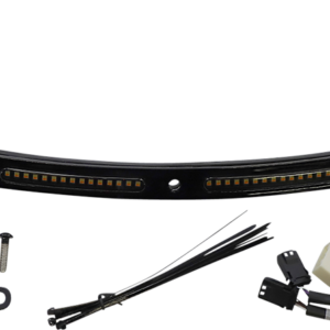 Windshield Trim - Sequential Turn Signals - Black