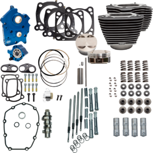 Power Pack - 4.375" Stroke - Water Cooled - Black w/Highlights - M8