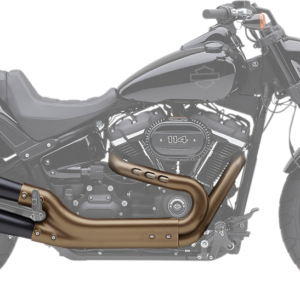 El Diablo Slip-On Mufflers - Raven Black - FXFB/S