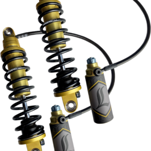 REVO ARC Remote Reservoir Shocks - 13" - Heavy Duty - Gold