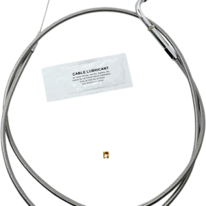 Stainless Steel Throttle Cable - +10" - '02-'07 FLH