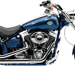 3" Slip-On Mufflers - Chrome - '07-'17 FXCW
