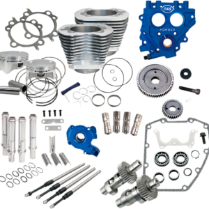 100" Power Package - 585GE - Gear Drive - Silver - Twin Cam 88