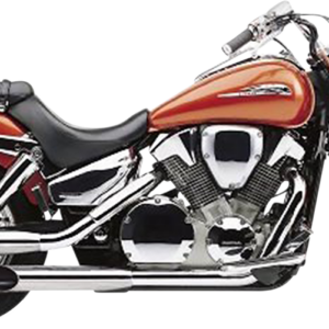 Slip-On Mufflers- Slash-Cut - VTX1300R/S/T Retro