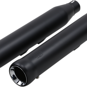 Neighbor Hater Slip-On Mufflers - 3" - Raven Black - FLSTN