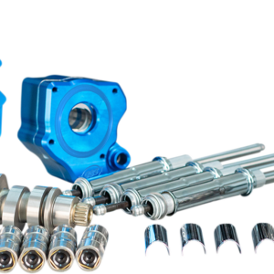 Cam Chest Kit with Plate - Chain Drive - Water Cooled - 540 Cam - Chrome Pushrods - M8