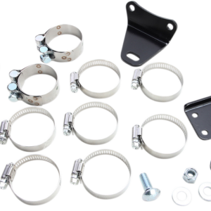 Powerport Dual Headpipes with Dual Bungs - Black
