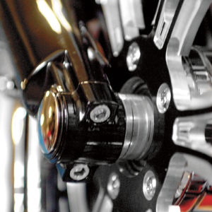 Axle Cap - Lower Fork Leg - Black