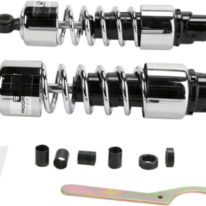 Shocks - 12" - 412 Cruiser Series - Chrome - Standard