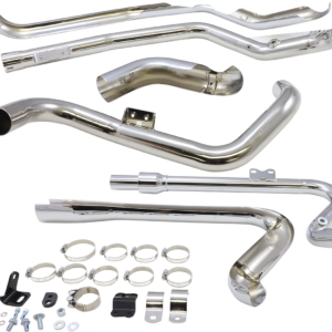 True Dual Headpipes - Chrome - Dresser