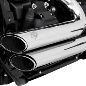 Shortshots Staggered PCX™ Exhaust System - Chrome