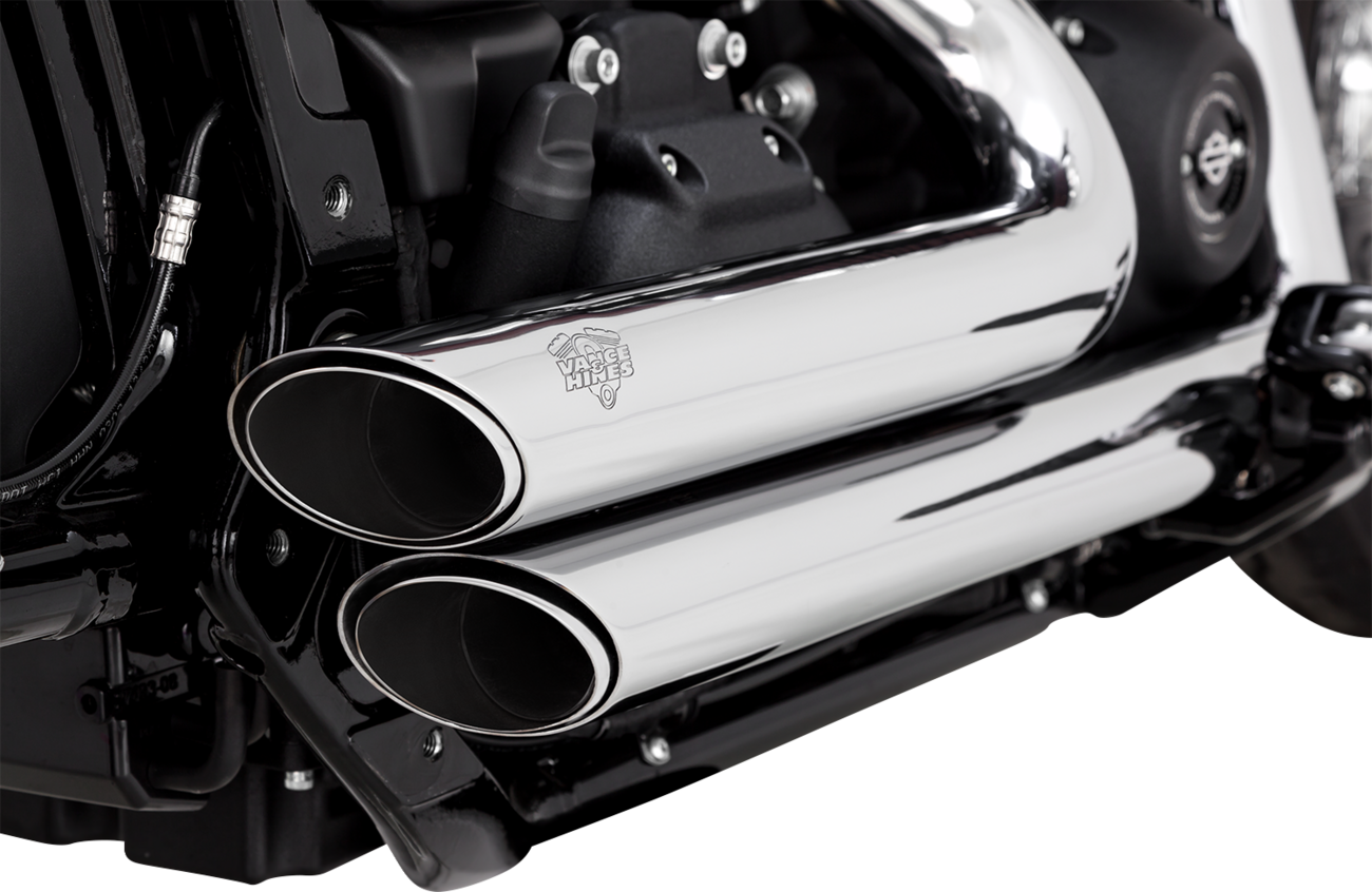 Shortshots Staggered PCX™ Exhaust System - Chrome