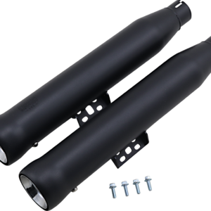 Neighbor Hater Slip-On Mufflers - Black - FLHC/FLHCS/FLDE