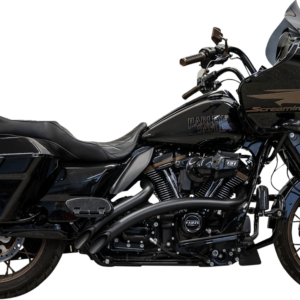 Sweeper Radial Exhaust System with Heat Shields - Black