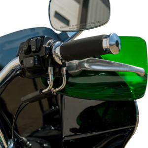 Flare® Handguards - Harley-Davidson Cable Clutch - Green
