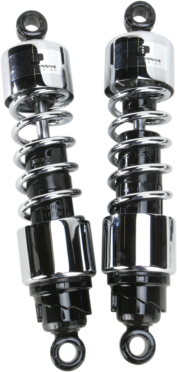 Shocks - 12.5" - 412 Cruiser Series - Chrome - Standard