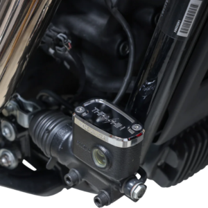 Brake Reservoir Cap - Rear - Chrome - '18+ Softail