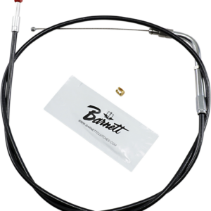 Black Vinyl Throttle Cable - +6" Size - 37" Length