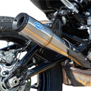 Grand National Slip-On Muffler - Stainless Steel - FTR 1200
