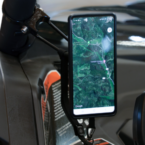 Roll Cage Phone Mount - Offset - 1-7/8"