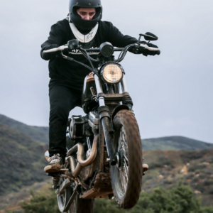1" Scrambler Handlebar - Black