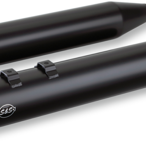 Grand National Slip-On Mufflers - Black - M8 FL